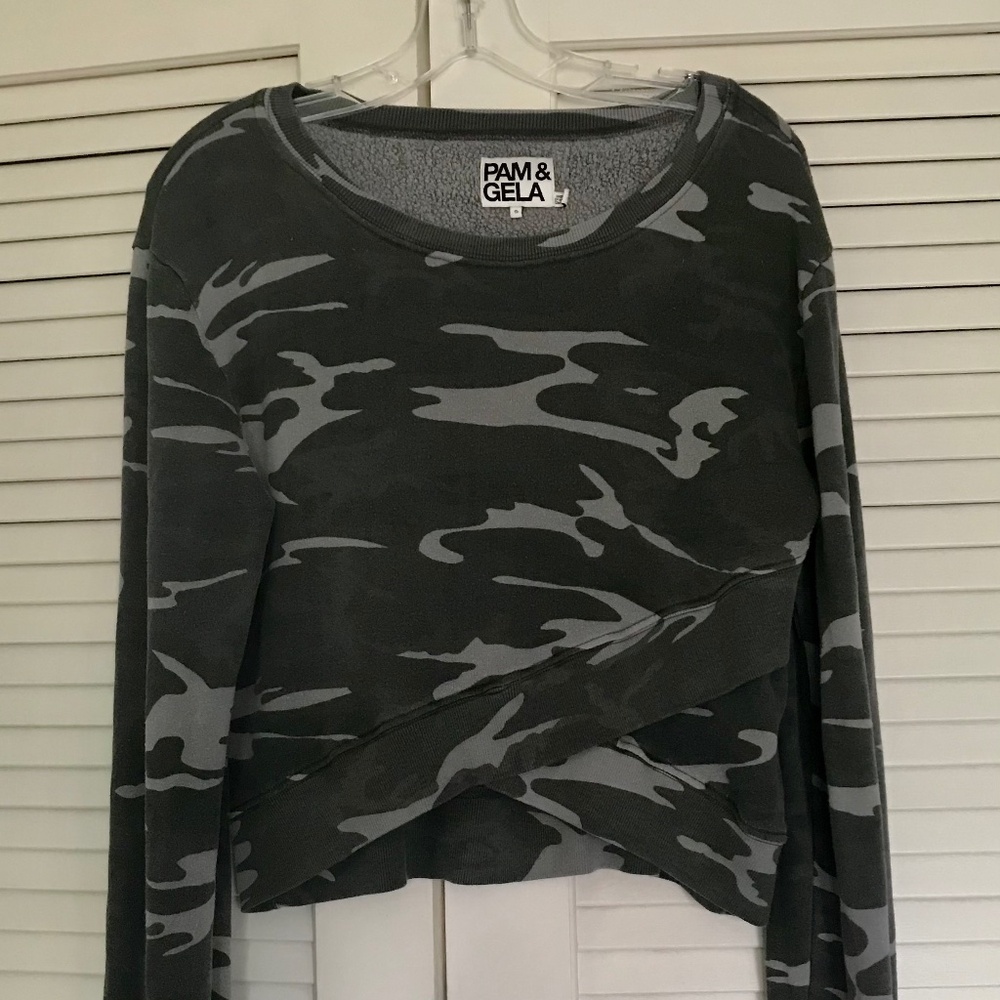 Pam &Gela Sweatshirt Camouflage